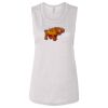 Ladies' Bella Flowy Scoop Muscle Tank Thumbnail