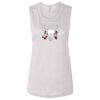 Ladies' Bella Flowy Scoop Muscle Tank Thumbnail