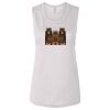 Ladies' Bella Flowy Scoop Muscle Tank Thumbnail